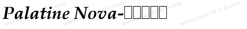 Palatine Nova字体转换